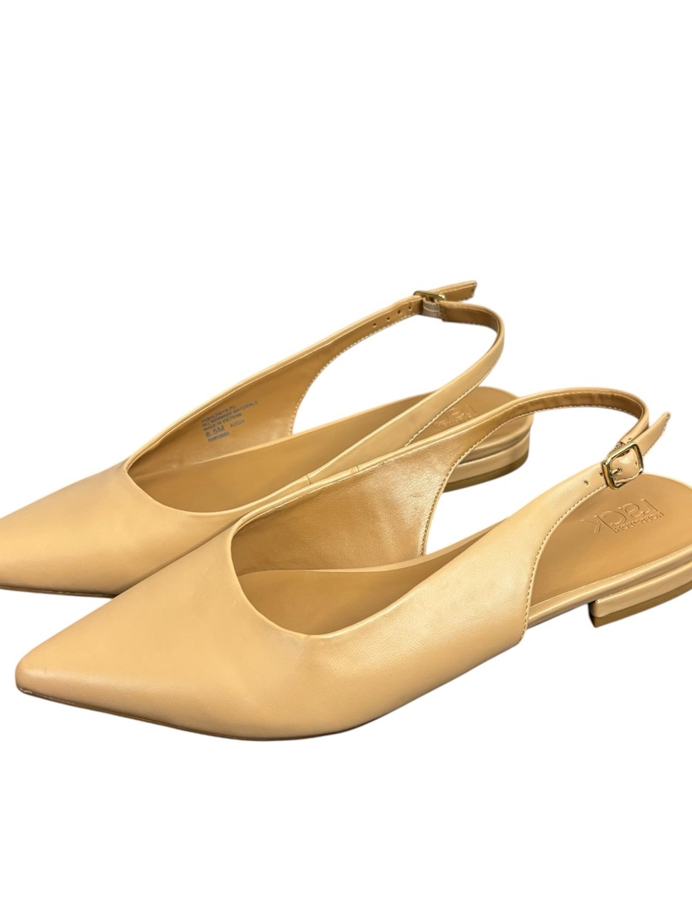 Nordstrom Rack Nude Pointed Toe Slingback Shoes Women’s Size 8.5 M